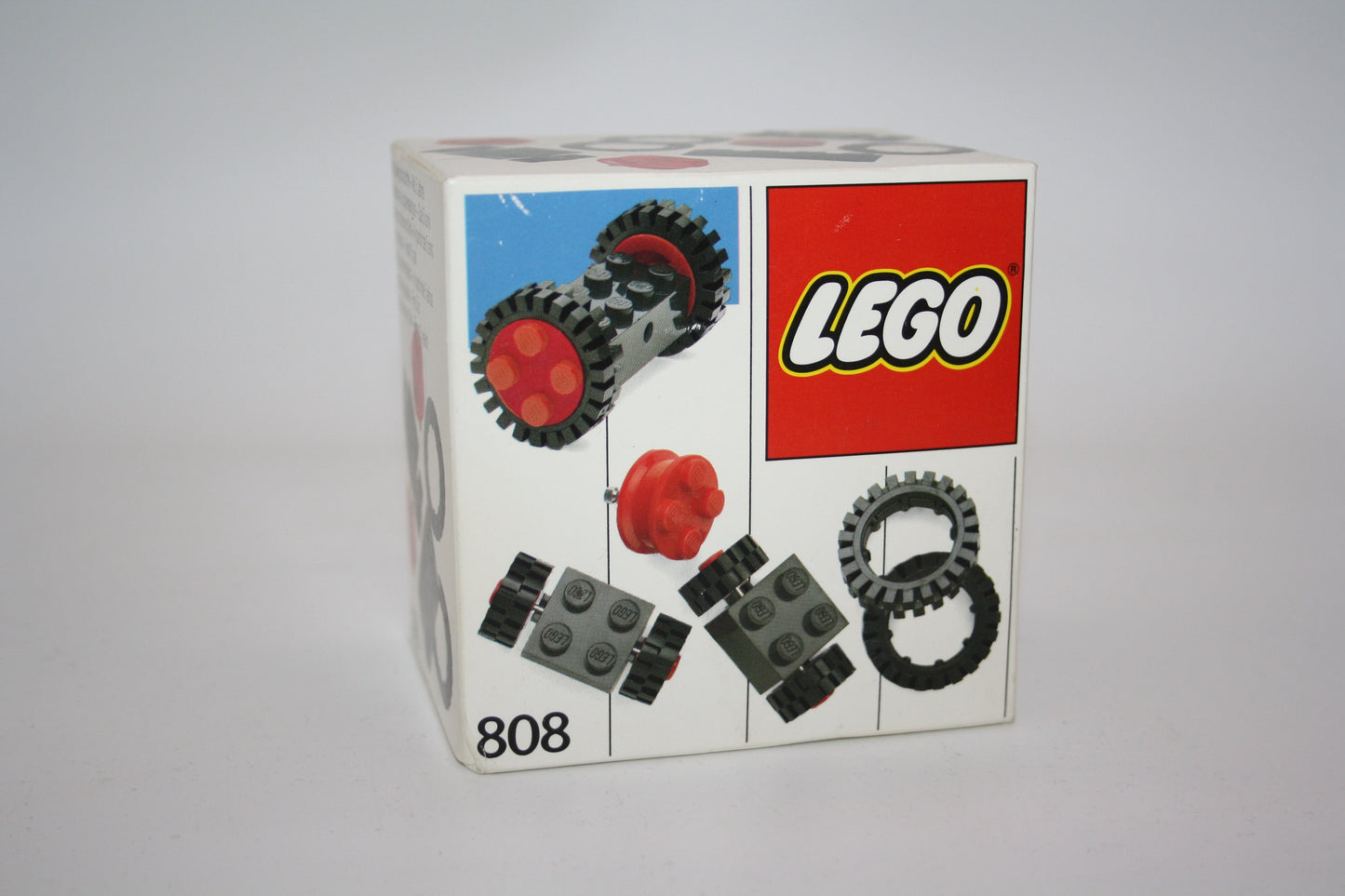 LEGO® Basic - Set 808 Vintage Reifen/Räder Ergänzungsset - neu/ungeöffnet - Basic