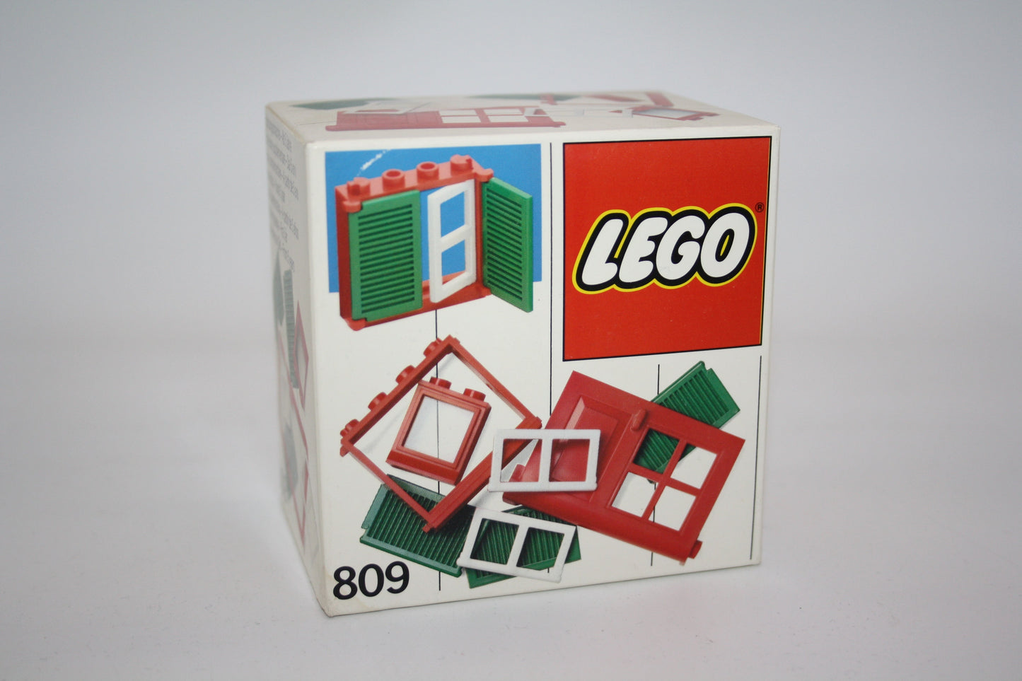 LEGO® Basic - Set 809 Vintage Fenster Ergänzungsset - neu/ungeöffnet - Basic