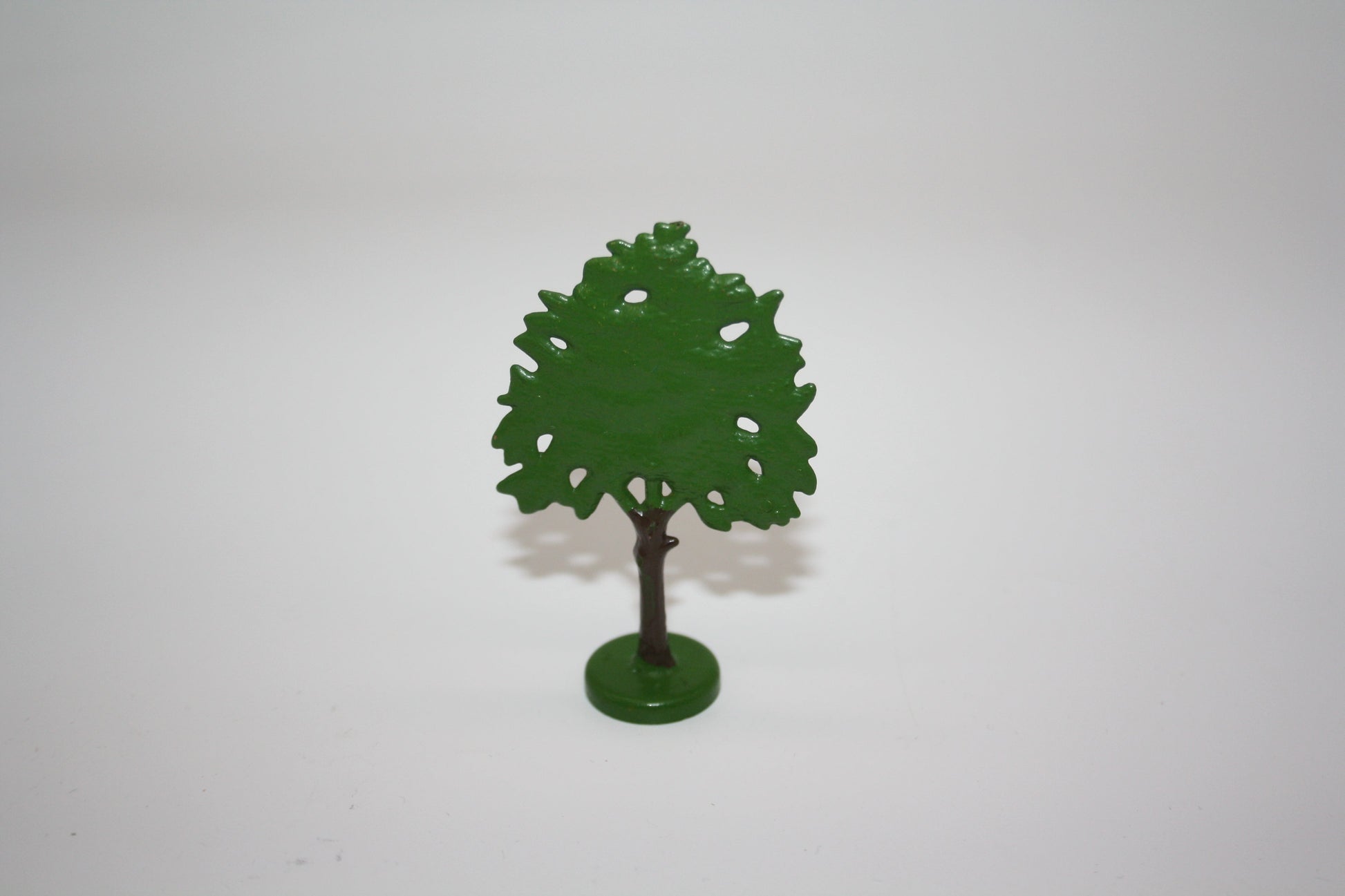 LEGO® - Baum Flacheiche bemalt mit massivem Sockel - Pflanze/Grün - FTOak - Einzelteile - Pflanzen