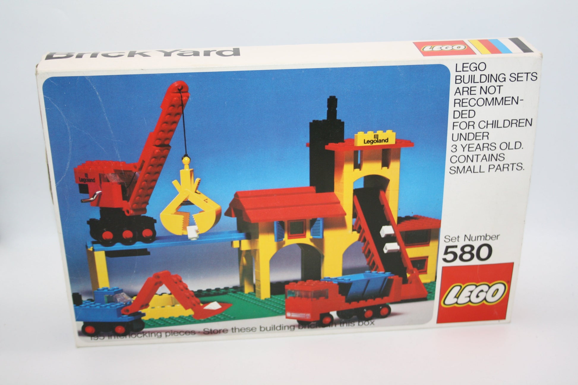LEGO® Building Set - 580 Brick Yard - inkl. OVP - Vintage - Sets