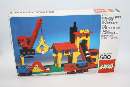LEGO® Building Set - 580 Brick Yard - inkl. OVP - Vintage - Sets