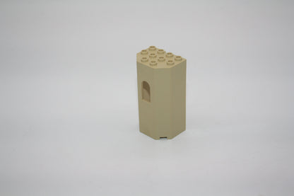 LEGO® - Burgteil/Mauer/Turm/Panel 3x4x6 - versch. Farben - 30246 - Burgteile - beige/Tan - Burgteile