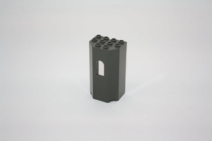 LEGO® - Burgteil/Mauer/Turm/Panel 3x4x6 - versch. Farben - 30246 - Burgteile - dunkelgrau-alt - Burgteile