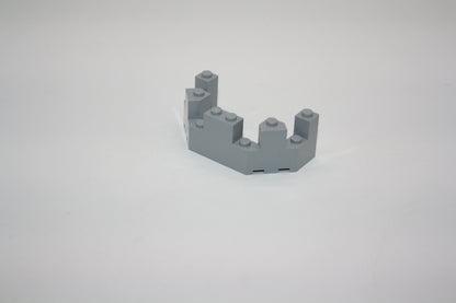 LEGO® - Burgzinne/ Burgplatte 3x2x2 x1/3 - versch. Farben - 6066 - Burgteile - hellgrau-alt - Burgteile