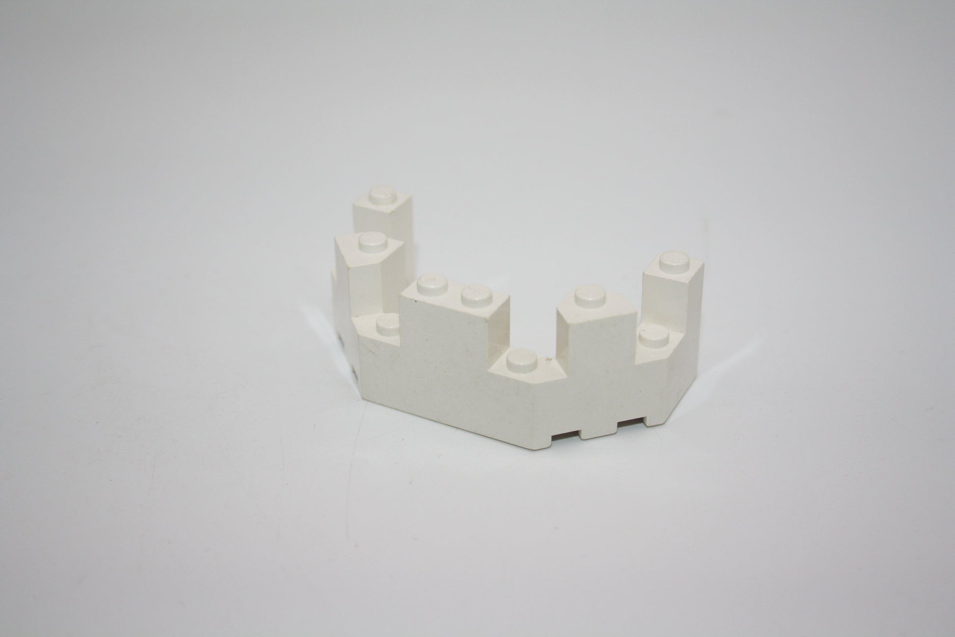 LEGO® - Burgzinne/ Burgplatte 3x2x2 x1/3 - versch. Farben - 6066 - Burgteile - weiß - Burgteile