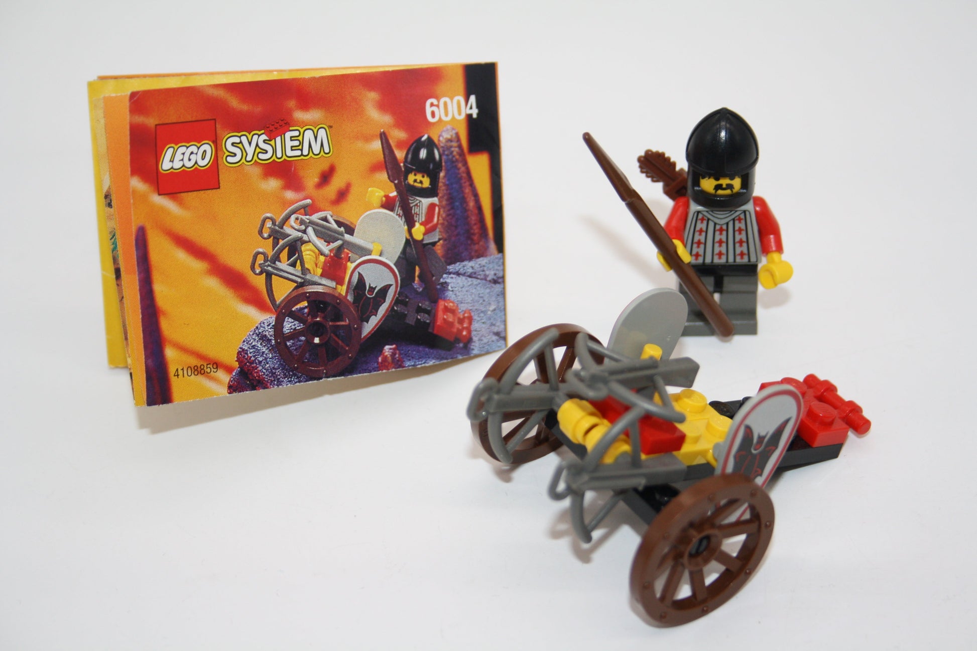 LEGO® Castle - Set 6004 Black Chin Guard - Ritter/Mittelalter - inkl. BA - Space/Weltraum