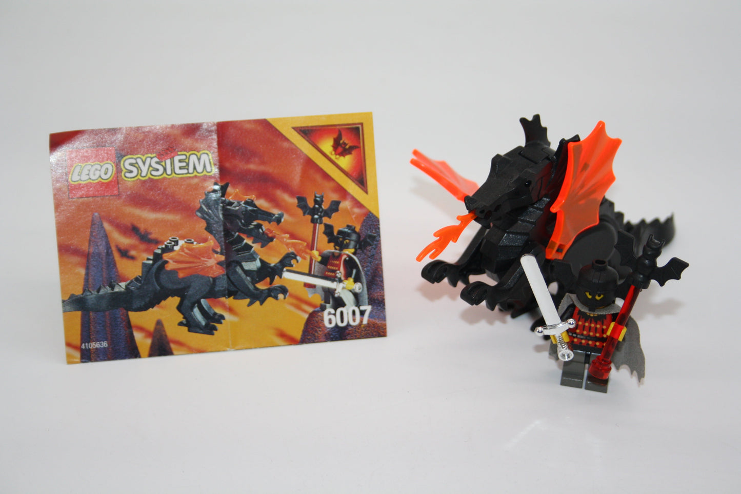 LEGO® Castle - Set 6007 Black Dragon/Schwarzer Drache - Ritter/Mittelalter - inkl. BA - Castle Sets