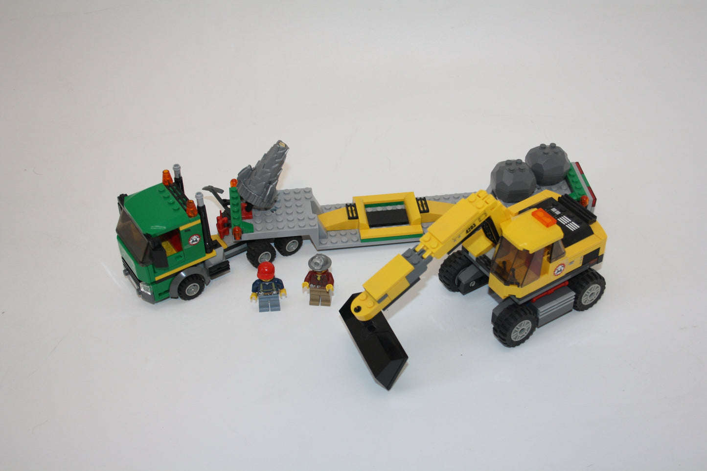 LEGO® City Set - 4203 Grubenbagger mit Transporter - City - Sets