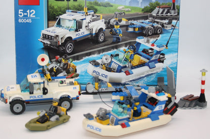 LEGO® - City Set - 60045 Polizei Patrouille mit Boot - inkl. BA & OVP - City