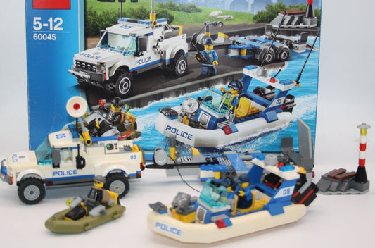LEGO® - City Set - 60045 Polizei Patrouille mit Boot - inkl. BA & OVP - City