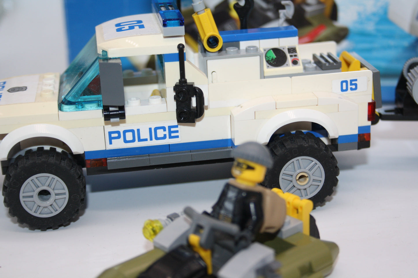 LEGO® - City Set - 60045 Polizei Patrouille mit Boot - inkl. BA & OVP - City