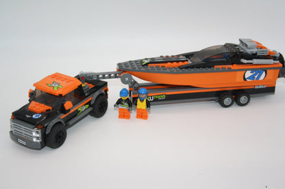 LEGO® - City Set - 60085 Allradfahrzeug mit Powerboot - inkl. BA & OVP - City