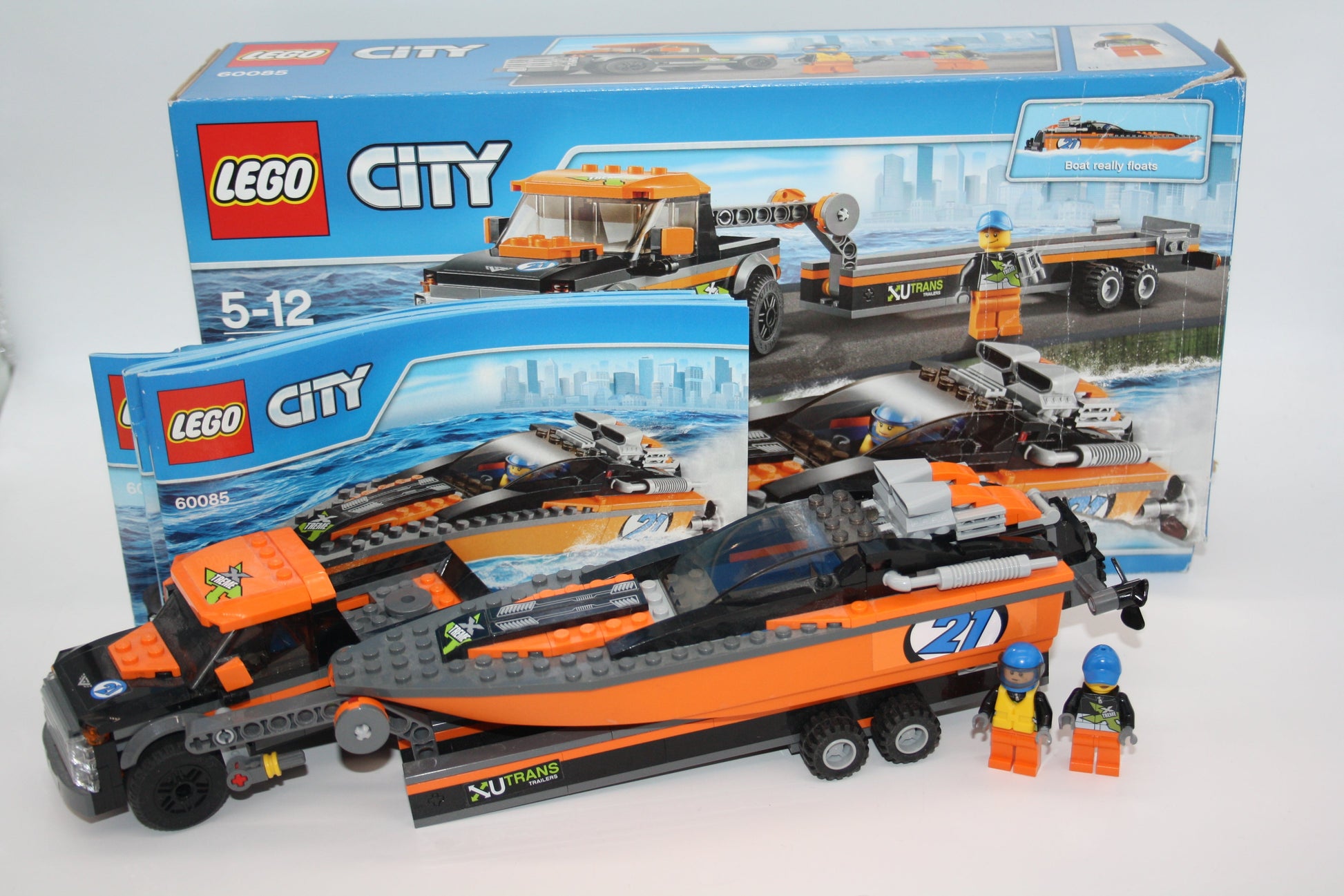 LEGO® - City Set - 60085 Allradfahrzeug mit Powerboot - inkl. BA & OVP - City
