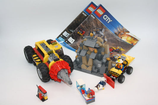 LEGO® - City Set - 60186 Schweres Bohrgerät für den Bergbau - inkl. BA - City/System Fahrzeuge