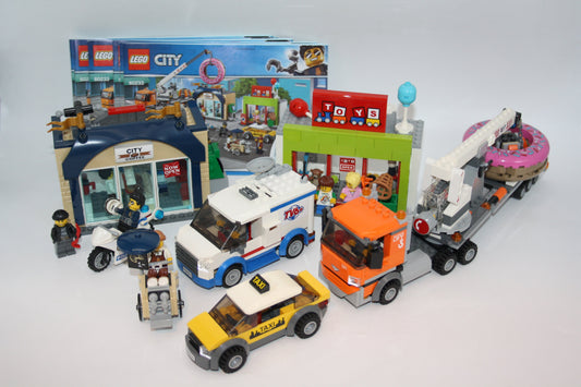 LEGO® City Set - 60233 Große Donut-Shop-Eröffnung - inkl. BA - Loks/Waggons