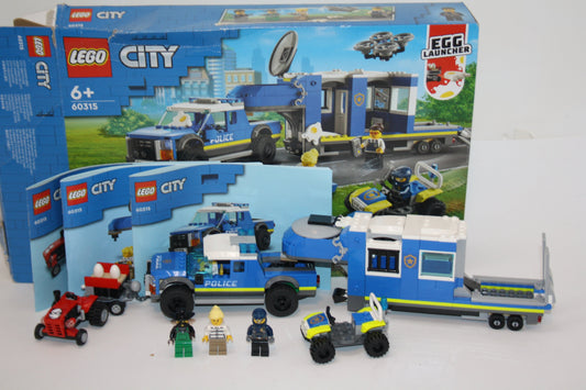 LEGO® - City Set - 60315 Mobile Polizei-Einsatzzentrale - inkl. BA & OVP - City/System Sets