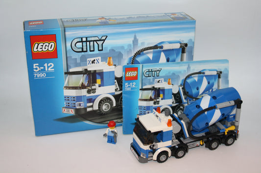 LEGO® - City Set - 7990 Betonmischer/Zementmischer - inkl. BA & OVP - City/System Sets