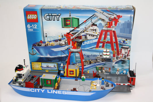 LEGO® City Set - 7994 LEGO® City Hafen - inkl. BA & OVP - Loks/Waggons