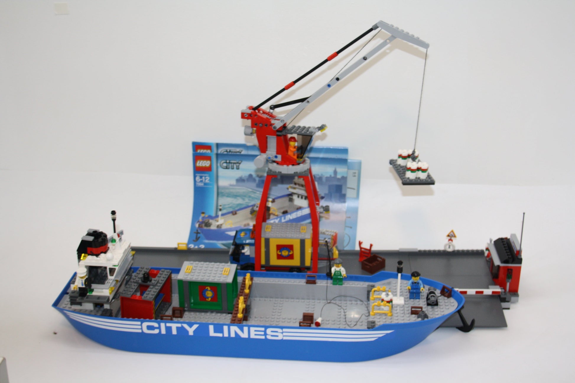 LEGO® City Set - 7994 LEGO® City Hafen - inkl. BA & OVP - Loks/Waggons