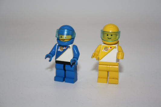 LEGO® Classic/Space - Astronauten aus Monorail - 2 Farbig - versch. Farben - Figuren/Minifiguren - Figuren