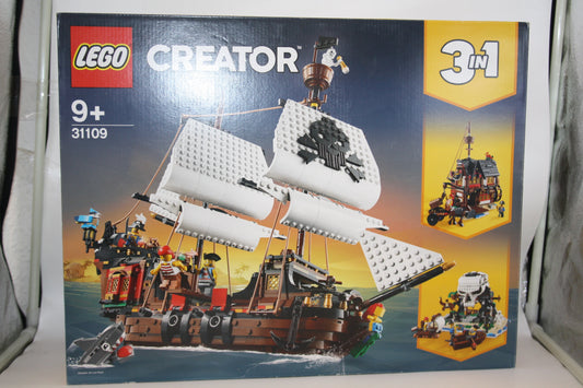 LEGO® Creator 3 in 1 - Set 31109 Piratenschiff - inkl. BA & OVP - Creator Sets