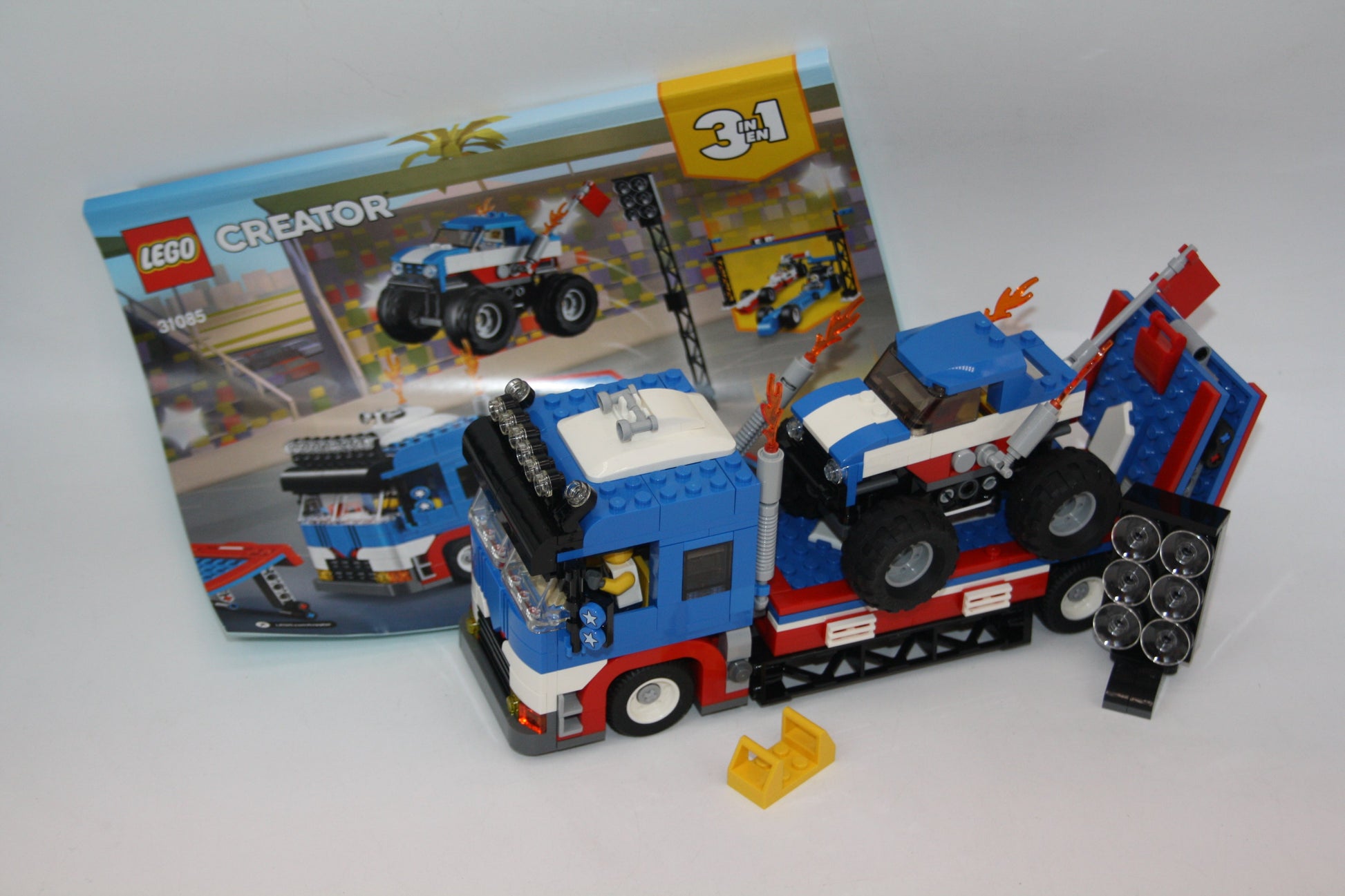 LEGO® Creator 3in1 Set - 31085 Stunt-Truck-Transporter - inkl. BA - Creator Sets