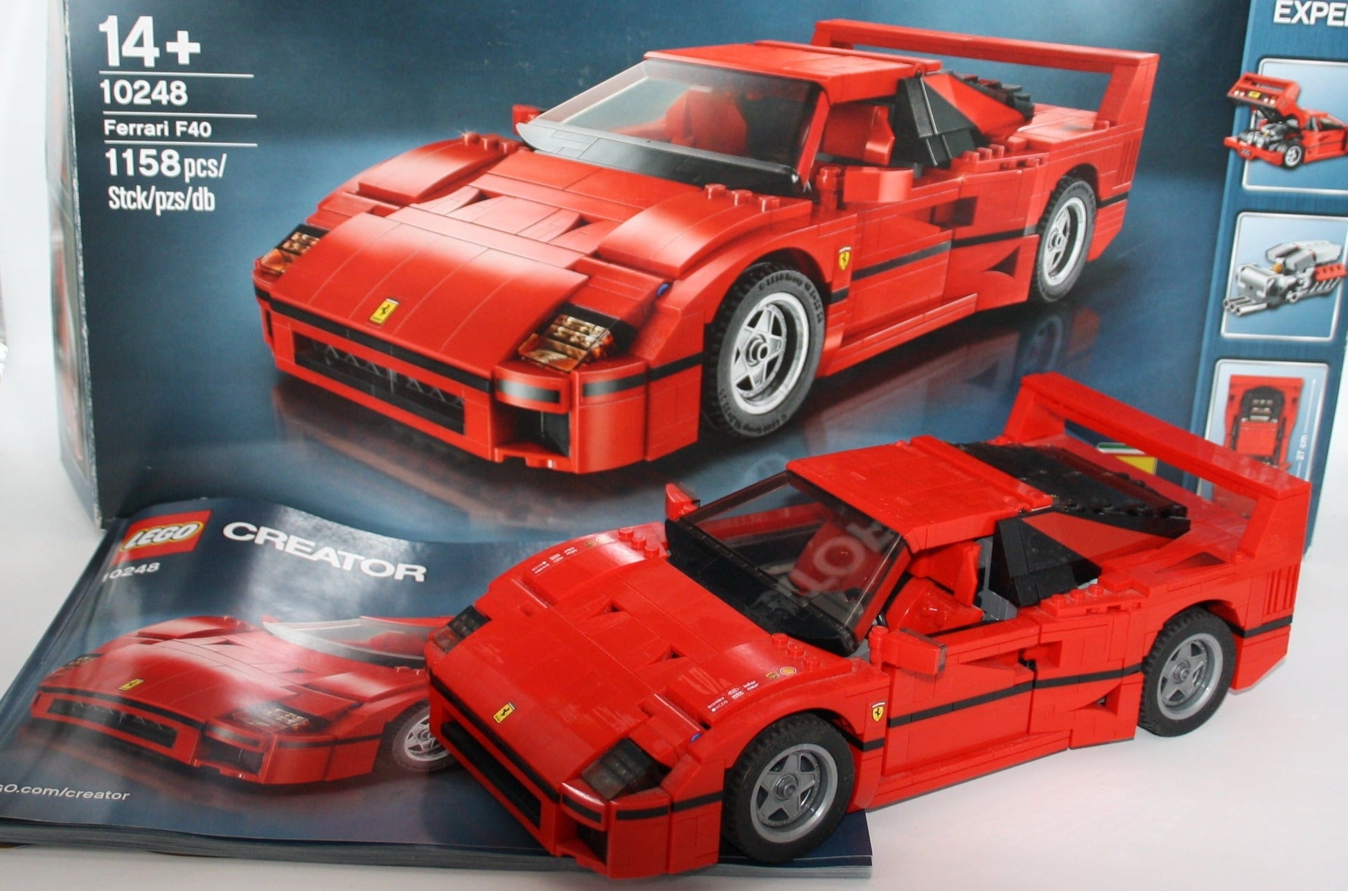 LEGO® Creator - Set 10248 Ferrari F40 + BA & OVP - Minecraft