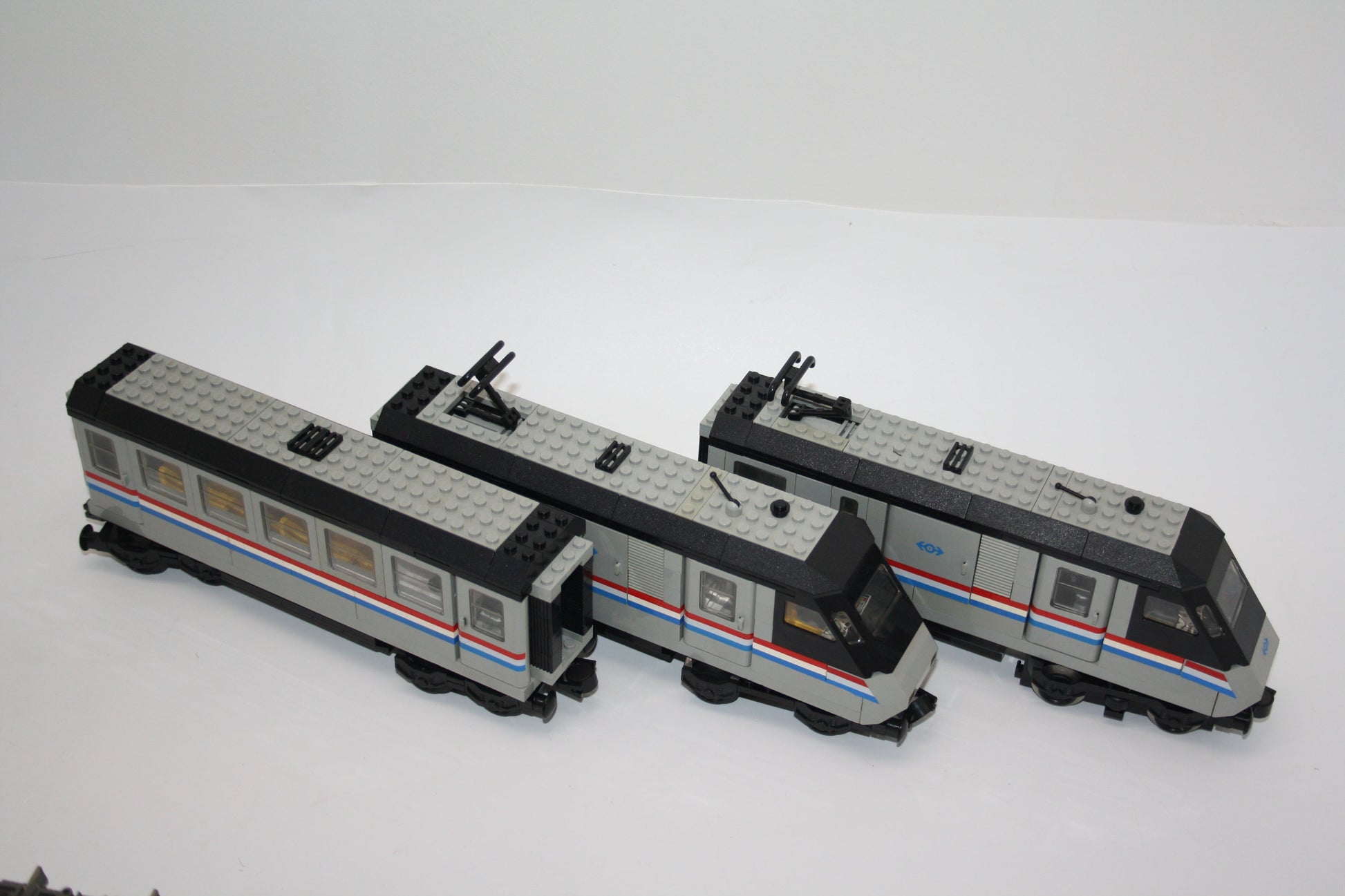 LEGO® Eisenbahn 9V - 4558 Metroliner - Sets - inkl. BA (Unvollständig) - Eisenbahn Sets