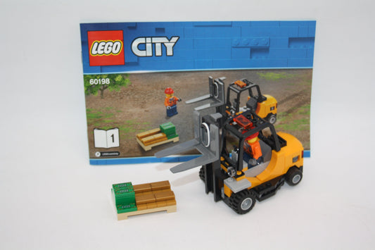 LEGO® Eisenbahn - Gabelstapler - aus 60198 - LOK/Wagon - Eisenbahn Sets