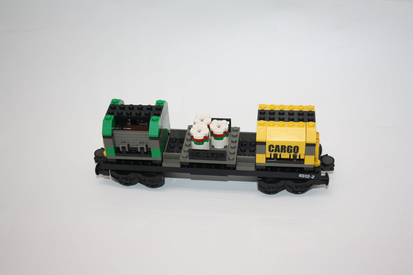 LEGO® Eisenbahn Set - 4512 Güterzug mit Trafo - inkl. BA & Ovp (Unvollständig) - City/System Sets