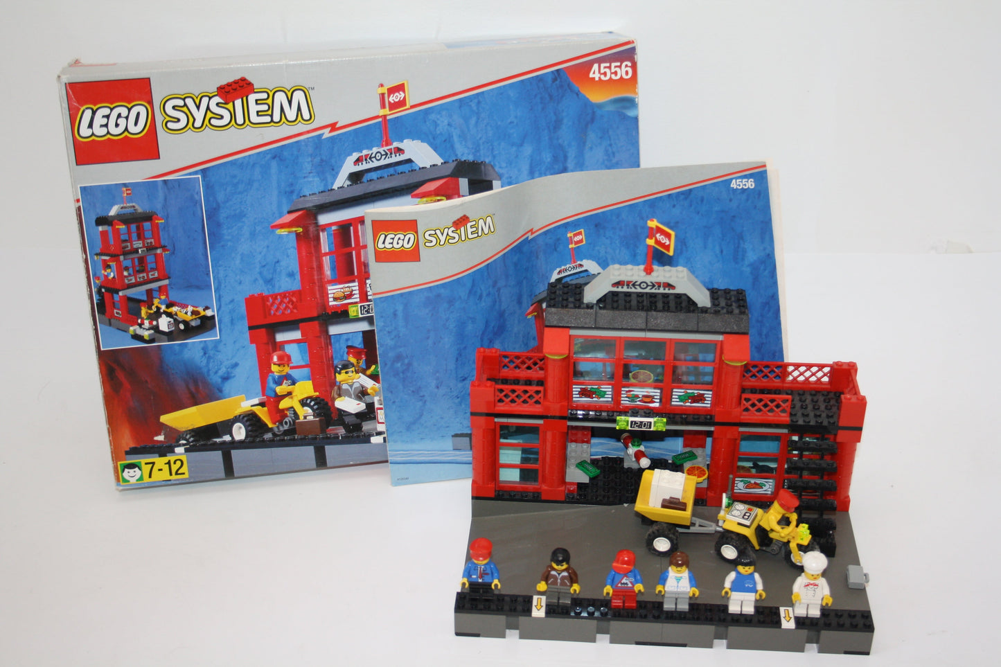 LEGO® Eisenbahn - Set 4556 City-Bahnhof - Schienen - Eisenbahn - inkl. BA & OVP - Schienen