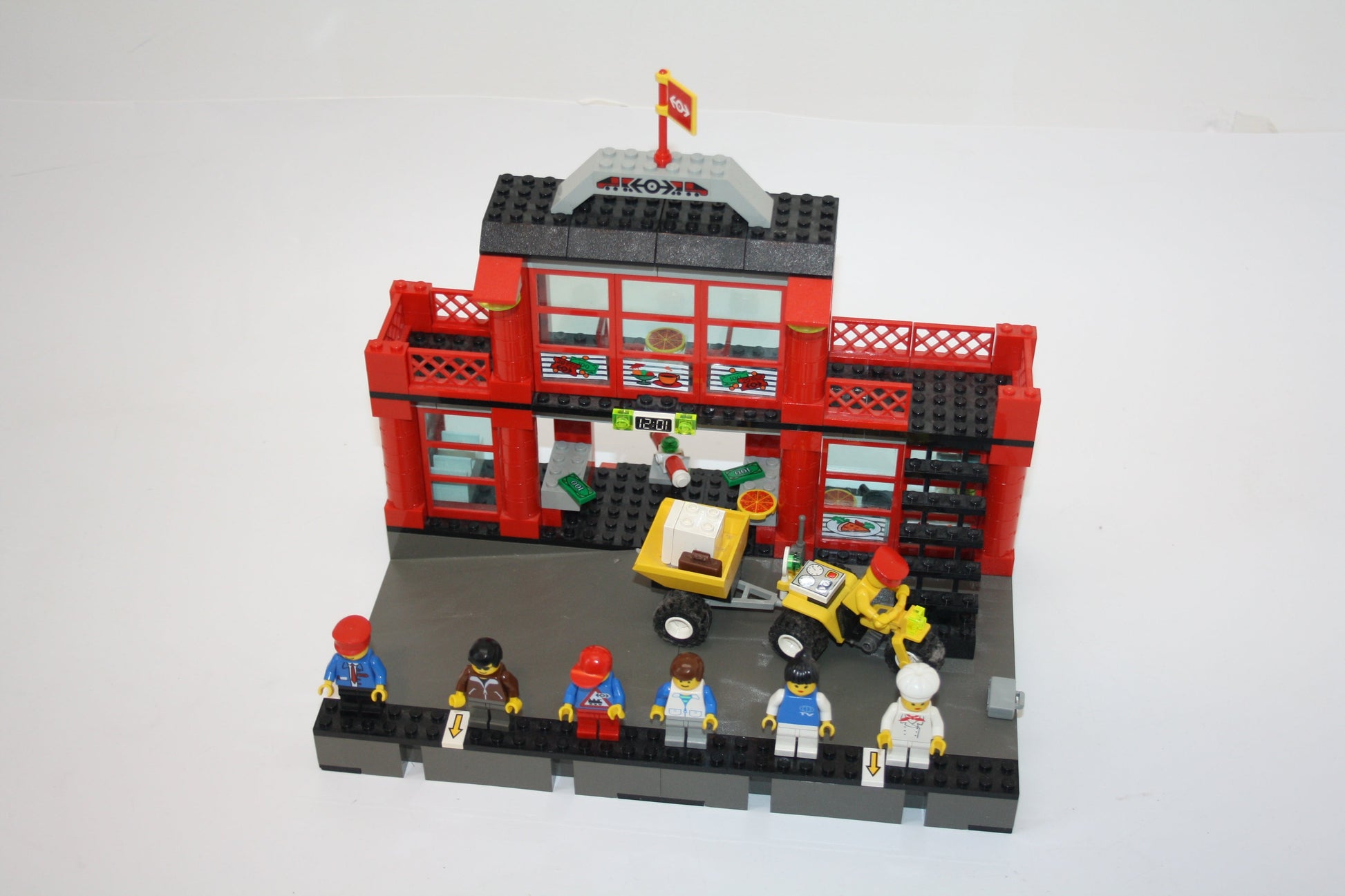 LEGO® Eisenbahn - Set 4556 City-Bahnhof - Schienen - Eisenbahn - inkl. BA & OVP - Schienen