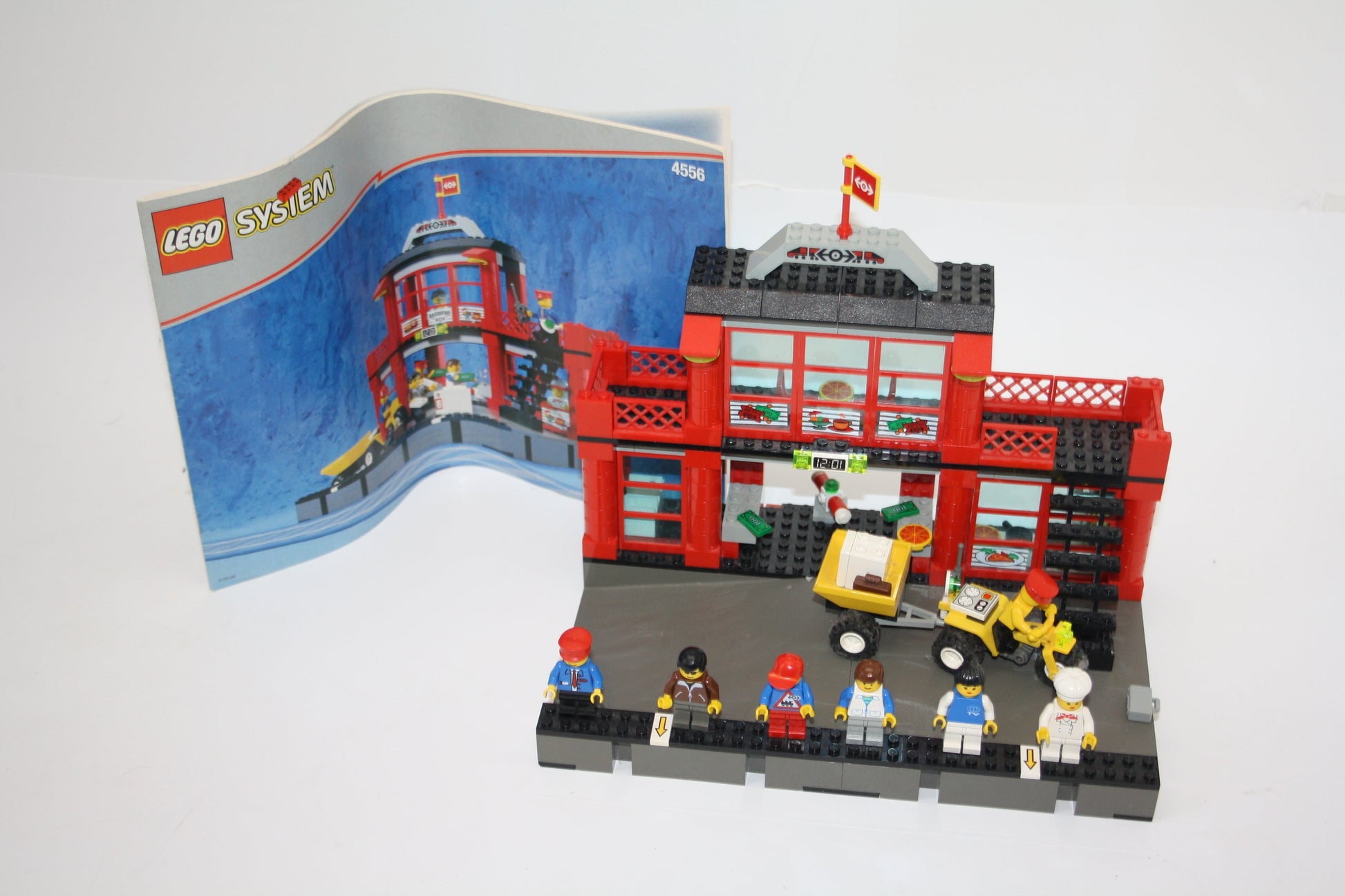 LEGO® Eisenbahn - Set 4556 City-Bahnhof - Schienen - Eisenbahn - inkl. BA & OVP - Schienen