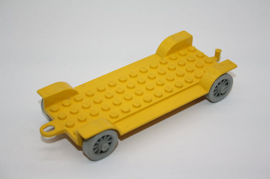 LEGO® Fabuland - Auto Fahrgestell/Fahrwerk 14x6 - fabaa1 - versch. Farben - gelb - Einzelteile - Accessoires