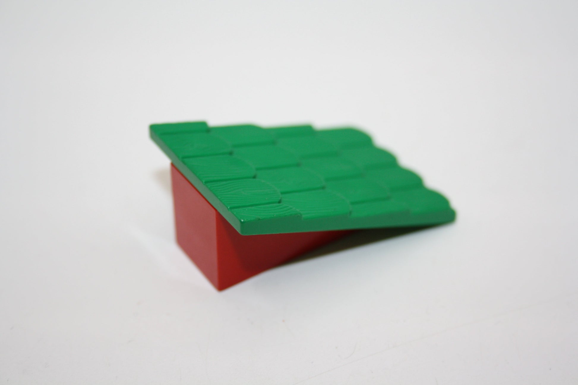 LEGO® Fabuland - Dach/Schrägdach 6x2 - versch. Farben - 787c - grün-rot - Einzelteile - Accessoires