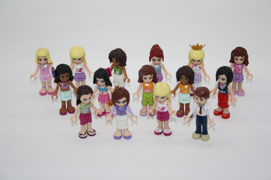 LEGO® - Friends Figuren - Bunt gemischt - 1-13x Sparpaket - Nach Gewicht