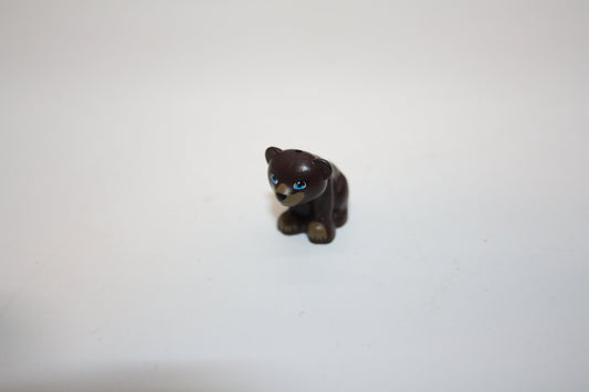 LEGO® Friends - kleiner sitzender Bär - dunkelbraun - Tiere - Kleintiere