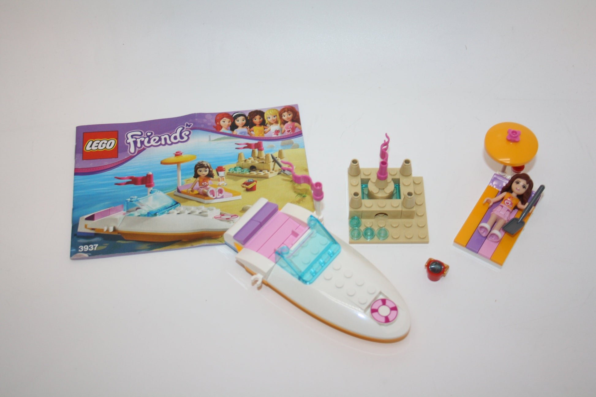 LEGO® Friends Set - 3937 Olivias Rennboot - inkl. BA - Friends - Sets