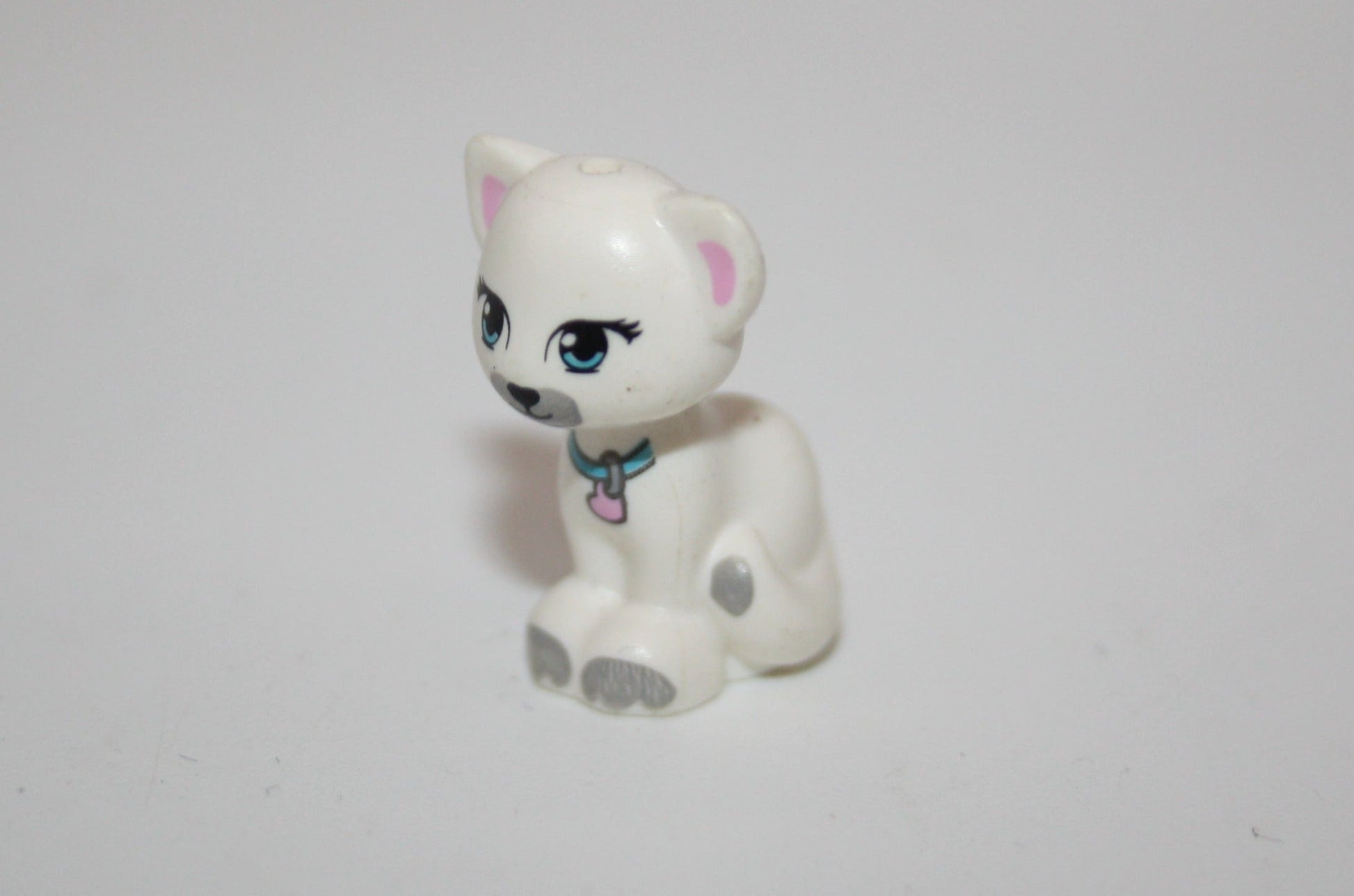 LEGO® Friends - sitzende Katze - weiß - Tiere - Haustiere