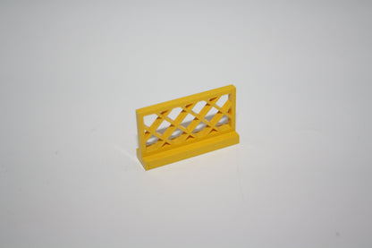 LEGO® - Gitterzaun/Gitterzäune 1x4x2 - Zäune - gelb - Zäune