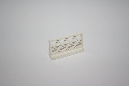 LEGO® - Gitterzaun/Gitterzäune 1x4x2 - Zäune - weiß - Zäune