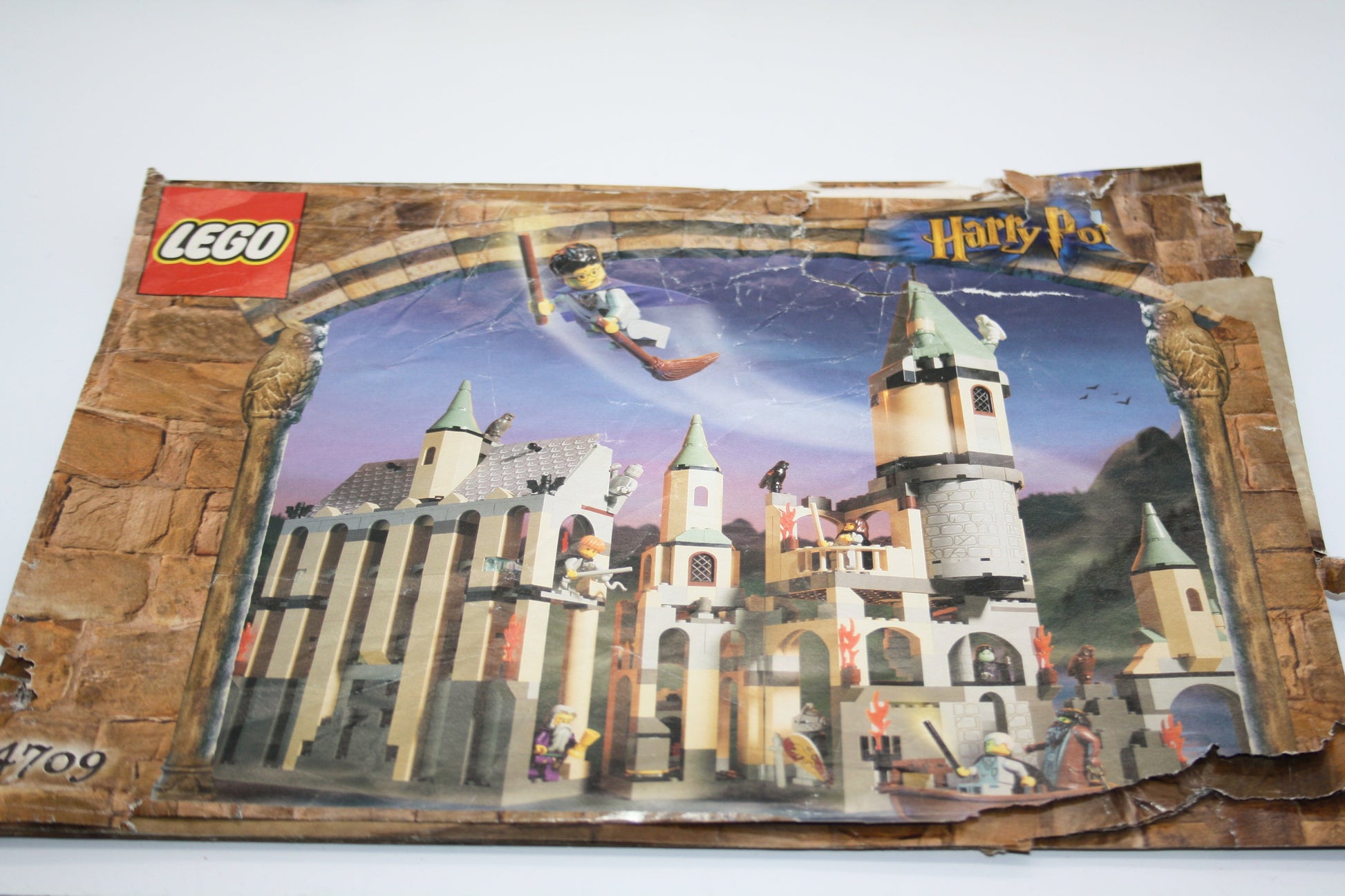 LEGO® - Harry Potter Set - 4709 Hogwarts Schloss - inkl. schlecht erhaltener BA - Harry Potter
