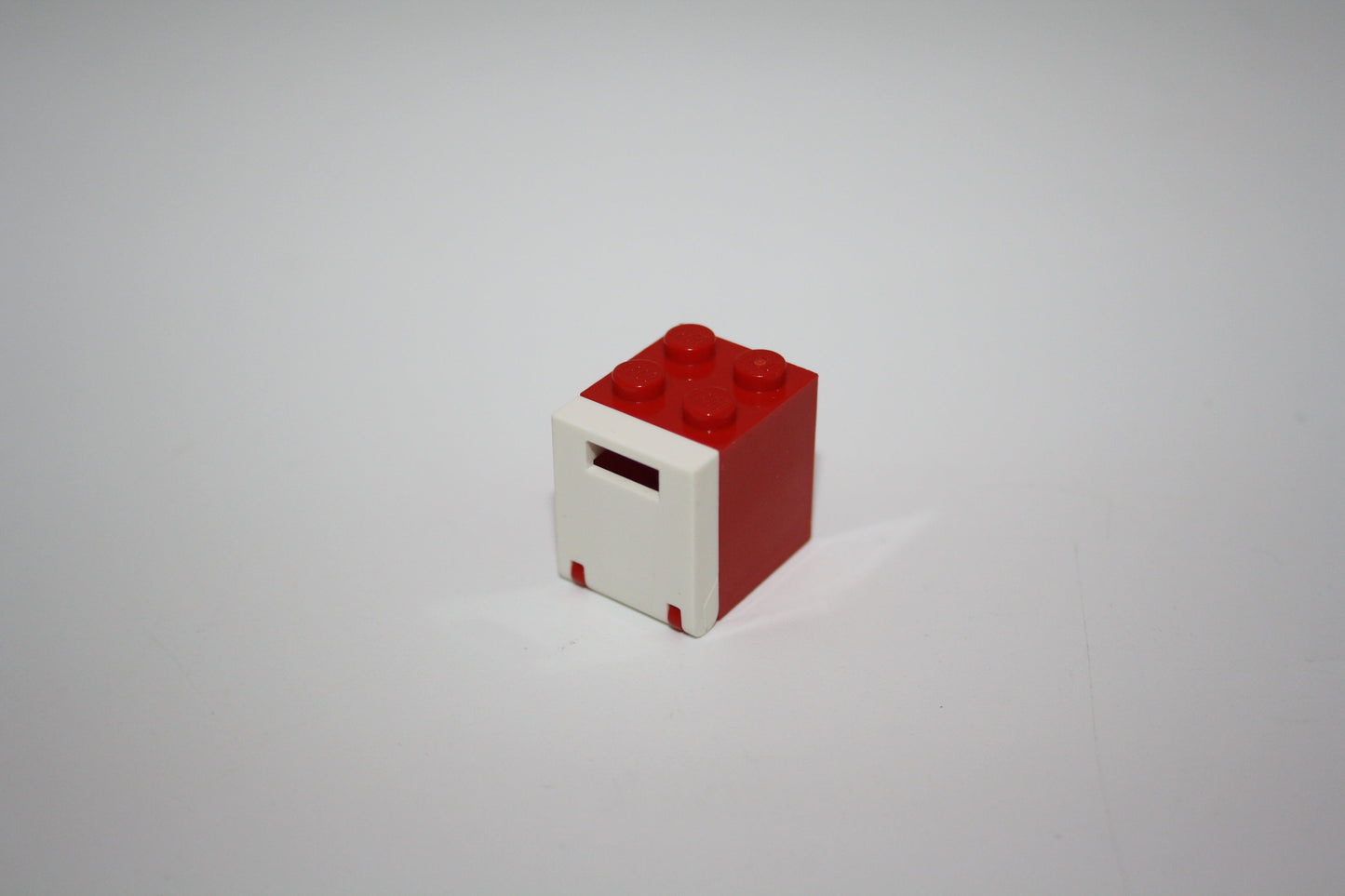 LEGO® - Kiste/Briefkasten/Tresor komplett 2x2x2 - versch. Farben - 4346 + 4345 - Kisten/Truhen - rot-weiß