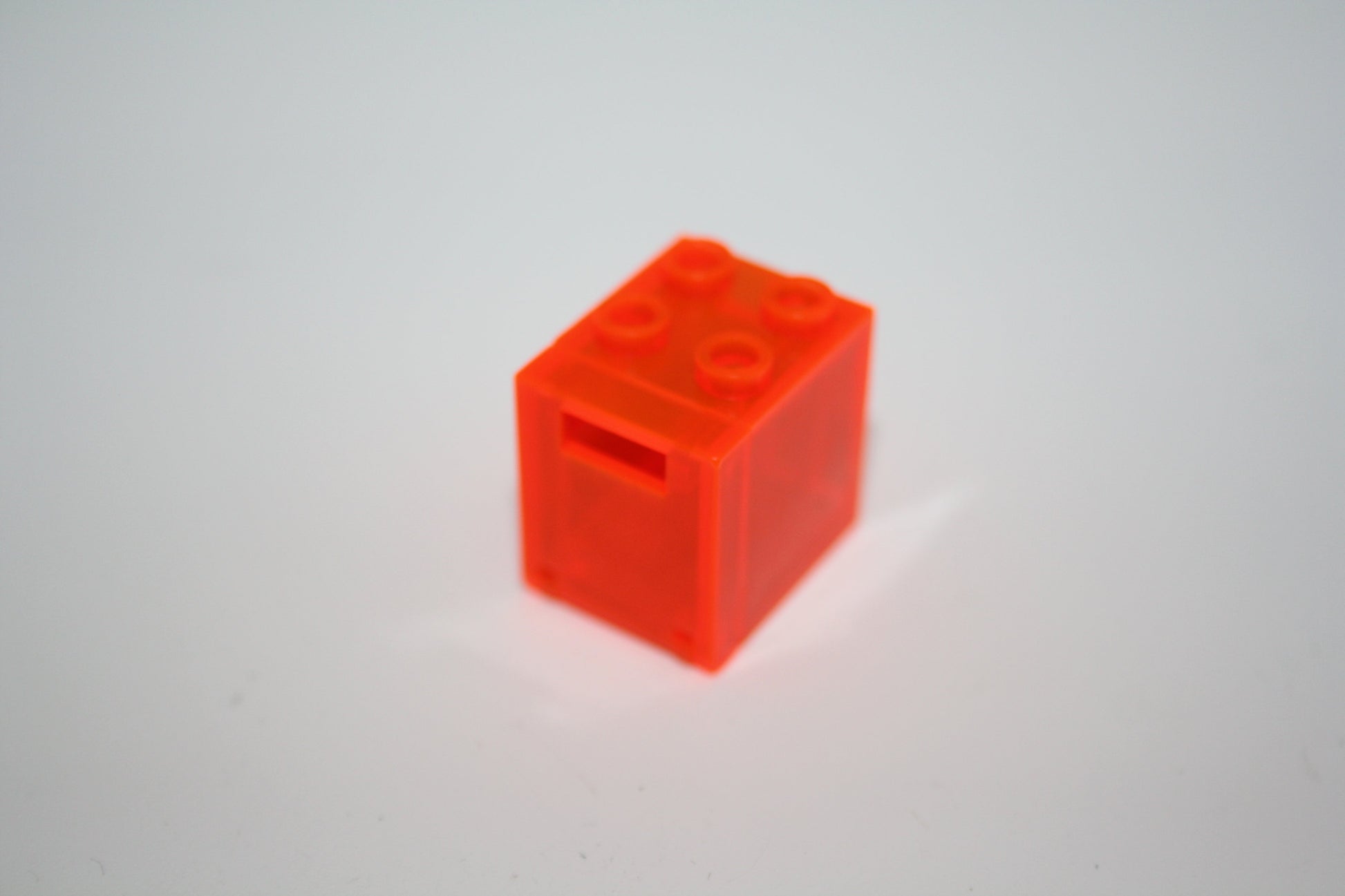 LEGO® - Kiste/Briefkasten/Tresor komplett 2x2x2 - versch. Farben - 4346 + 4345 - Kisten/Truhen - neon-organge