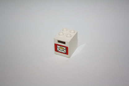 LEGO® - Kiste/Briefkasten/Tresor komplett 2x2x2 - versch. Farben - 4346 + 4345 - Kisten/Truhen - weiß-Briefkasten