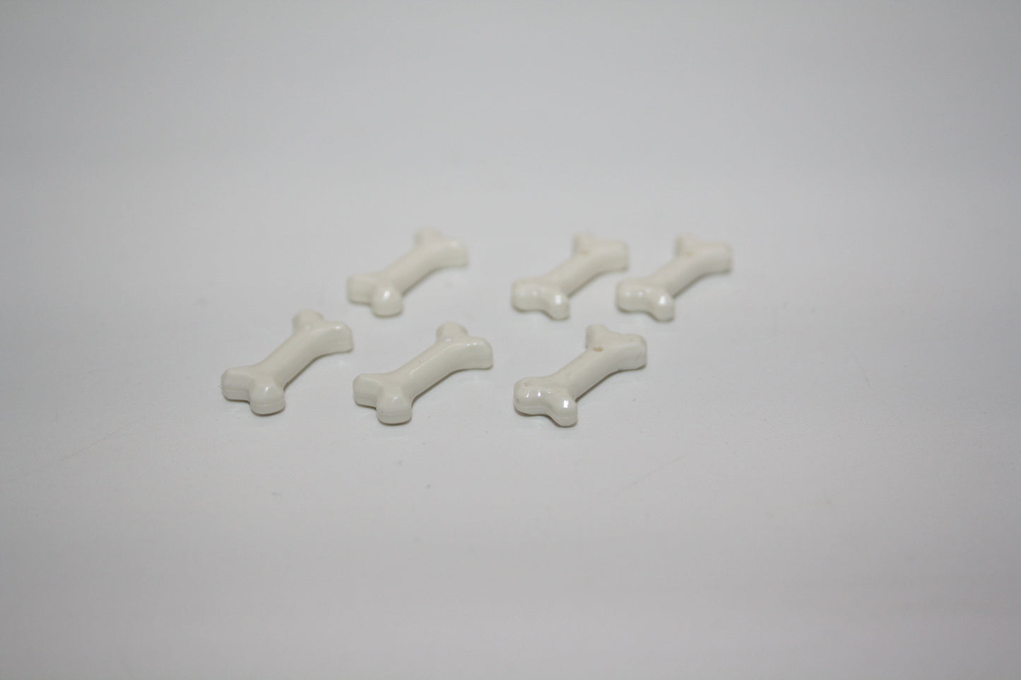 LEGO® - Knochen kurz/ Bone short - weiß/white - 93160 - Accessoires-Tiere - 6x-500x Sparpaket - 6x - Accessoires - Tiere