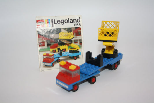LEGO® Legoland - Set 655 Mobile hydraulic hoist + BA - Fahrzeuge