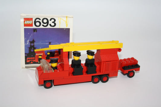 LEGO® Legoland - Set 693 Fire Engine/ Feuerwehrauto + BA - Fahrzeuge