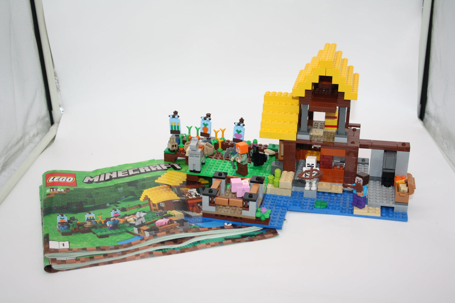 LEGO® Minecraft - Set 21144 Das Farmhäuschen + BA & OVP - Minecraft