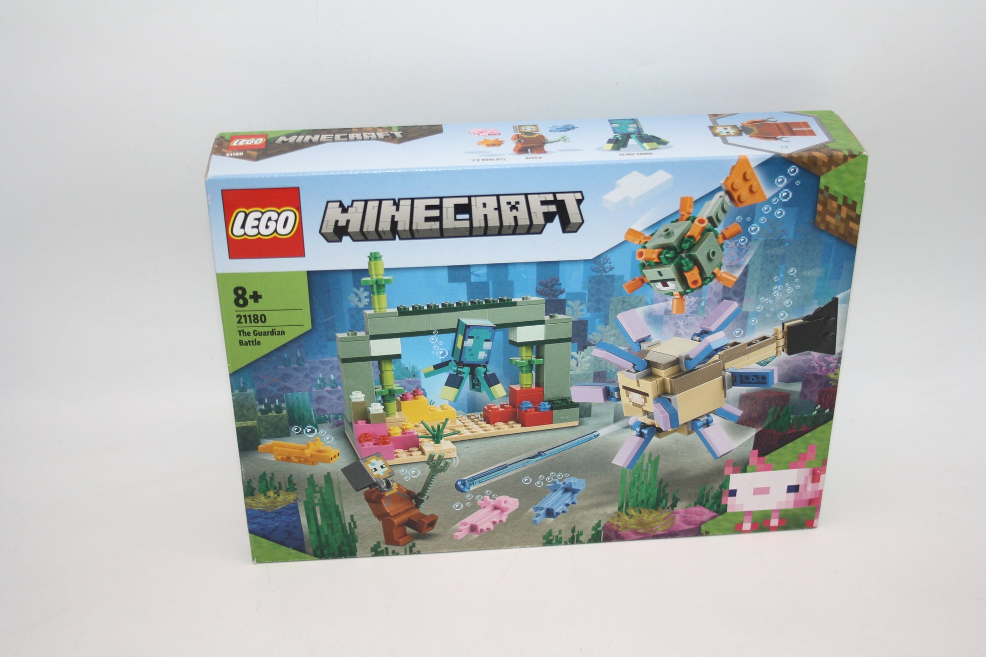 LEGO® Minecraft Set - 21180 Das Wächterduell - neu/ungeöffnet - Neu/Ungeöffnet